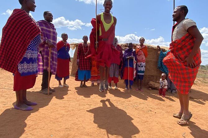 Maasai village tour and dance Masai Mara